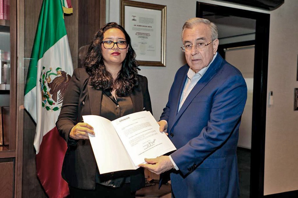 Rocha Moya designa a Karina Elizabeth Márquez como titular de la